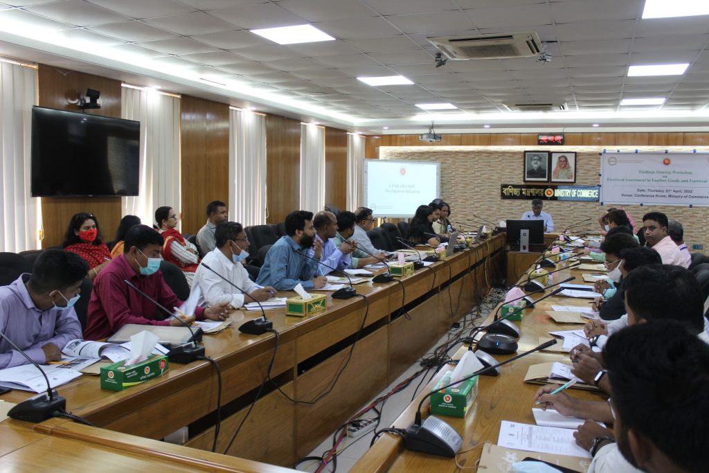 Findings Sharing Workshop on Electrical Assessment in Leather Goods and Footwear Industry