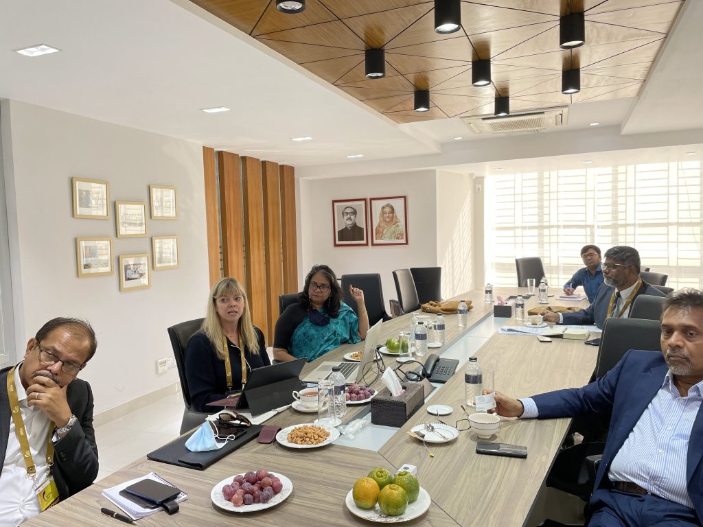 Managing Director, Sustainable Leather Foundation visited LFMEAB office