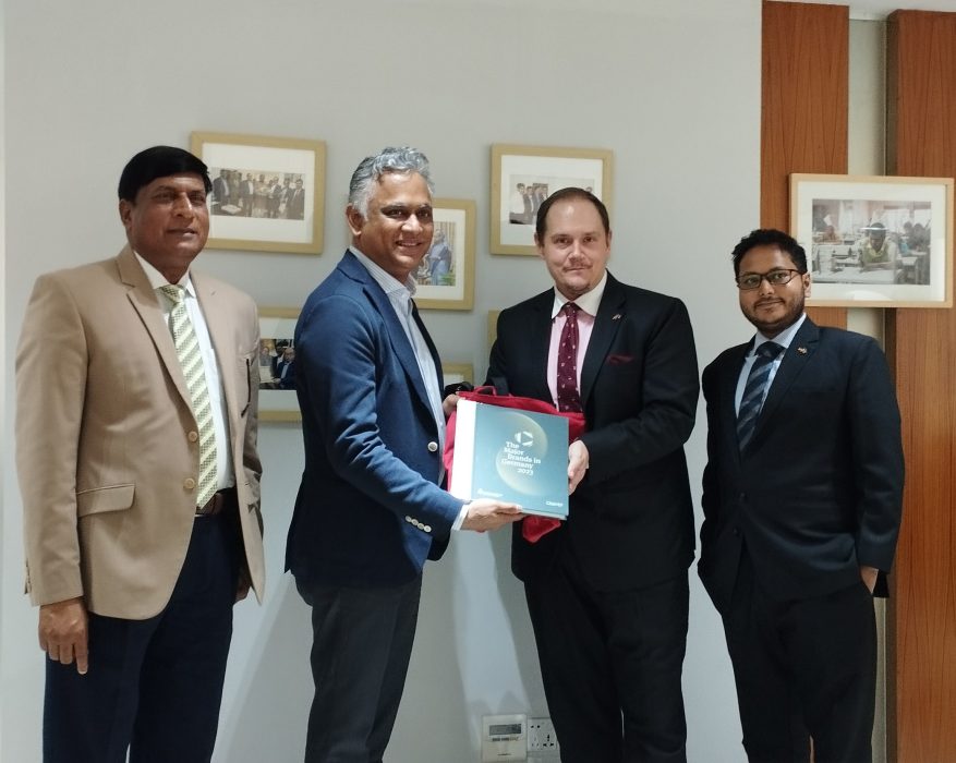 German Charge De’ Affaires paid a courtesy call to LFMEAB President