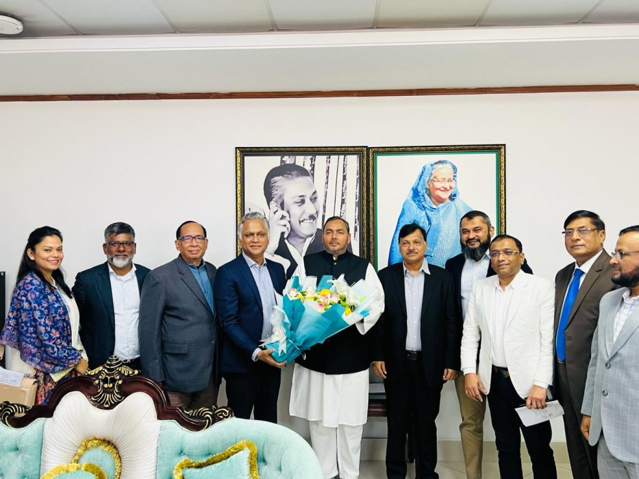 Welcoming Honorable State Minister for Commerce